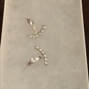 Solitaire Hook earrings